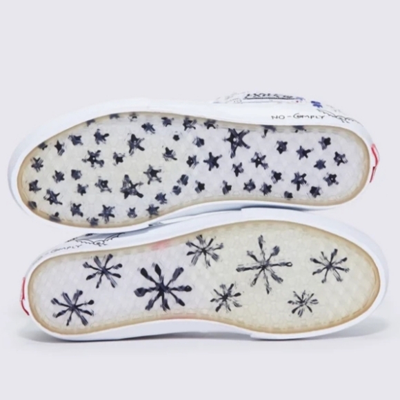 VANS Skate Half Cab x No Comply x Daniel Johnston Shoes Men Sz10 PREMIUM Leather - Picture 6 of 8